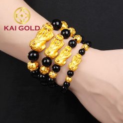 Vong Da Phong Thuy Xanh La Kaigold 2