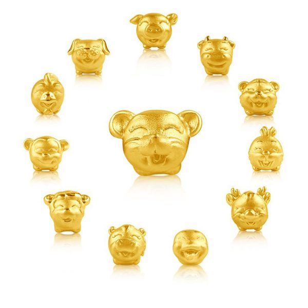 Charm 12 Con Giap Vang 24k 9999 Kaigold