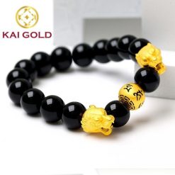 Charm Dau Bao Vang 24k 9999 Kaigold 2