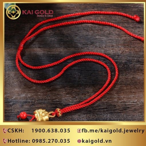 Charm Hoa Sen Vang 24k 9999 Kaigold 3