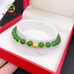 Charm Trai Tim Vang 24k 9999 Size 2 Kaigold 4