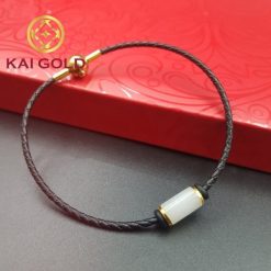 Charm Vang 24k 9999 Cam Thach Bach Ngoc Kaigold 1
