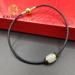 Charm Vang 24k 9999 Cam Thach Bach Ngoc Kaigold 3