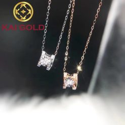 Day Chuyen Vang Y Hong 18k 750 Kim Cuong Kaigold 2