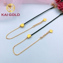 Lac Tay Trai Tim Vang 24k 9999 Kaigold 3