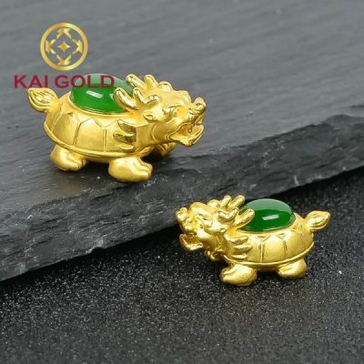 Long Quy Vang 24k 9999 Cam Thach Ngoc Bich Kaigold 2