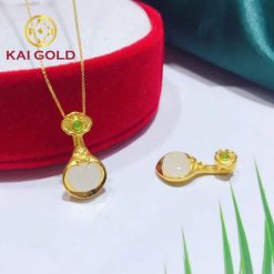 Mat Day Nhu Y Vang 24k 9999 Cam Thach Ngoc Bich Bach Ngoc Kaigold 3