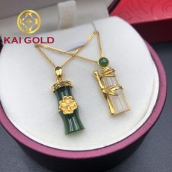 Mat Day Truc Vang 24k 9999 Cam Thach Ngoc Bich Bach Ngoc Kaigold 2