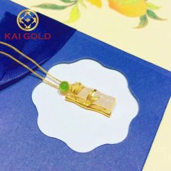 Mat Day Truc Vang 24k 9999 Cam Thach Ngoc Bich Bach Ngoc Kaigold 4