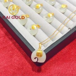 Mat Day Voi Vang 24k 9999 Cam Thach Bach Ngoc Kaigold 2