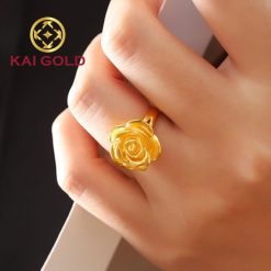 Nhan Hoa Hong Vang 24k 9999 Kaigold 3