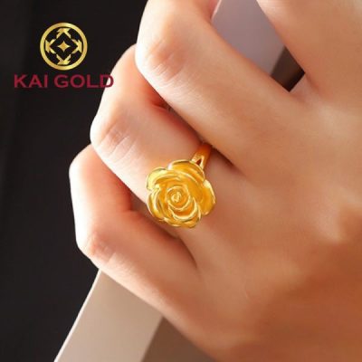 Nhan Hoa Hong Vang 24k 9999 Kaigold 3