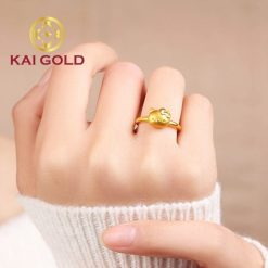 Nhan Meo Kitty Vang 24k 9999 Kaigold 3