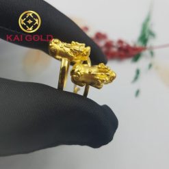 Nhan Ty Huu Vang 24k 9999 Kaigold 2