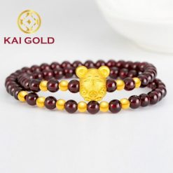 Vong Tay Kim Ty Chu Phuc Vang 24k 9999 Dan Day Handmade Kaigold 2