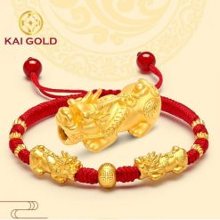 Vong Tay Ty Huu Size 2 Vang 24k 9999 Mix Bi Vang Dan Day Handmade Kaigold 2