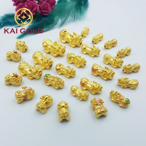 Vong Tay Ty Huu Size 2s Vang 24k 9999 Mix Kim Nguyen Bao Dan Day Handmade Kaigold 1
