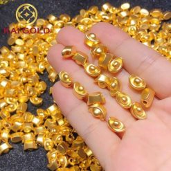 Vong Tay Ty Huu Size 2s Vang 24k 9999 Mix Kim Nguyen Bao Dan Day Handmade Kaigold 2