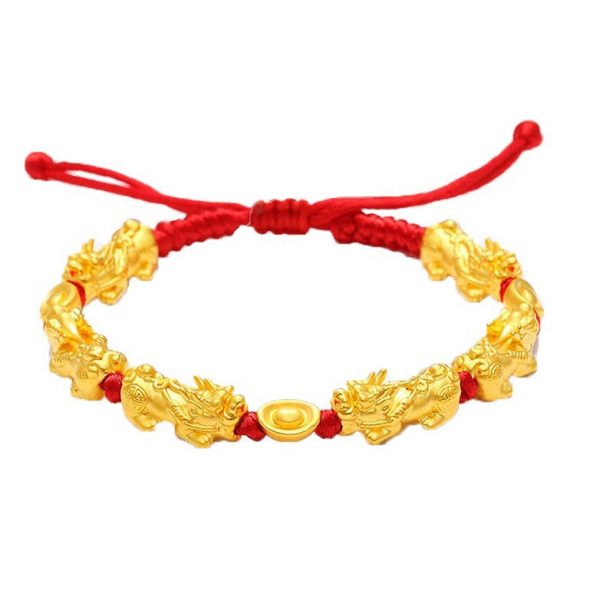 Vong Tay Ty Huu Size 2s Vang 24k 9999 Mix Kim Nguyen Bao Dan Day Handmade Kaigold