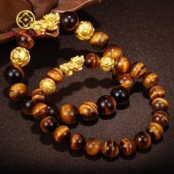 Vong Tay Ty Huu Size 4 Vang 24k 9999 Mix Xhu Bonh An Va Vong Da Mat Ho Kaigold 2