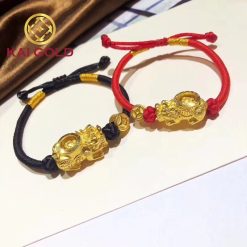 Vong Tay Ty Huu La Ban Vang 24k 9999