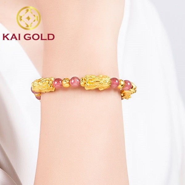 vòng tay vàng phong thủy