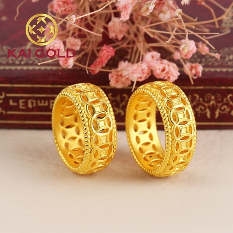 Nhẫn Vàng 24k Kim Tiền - Ancarat Jewelry