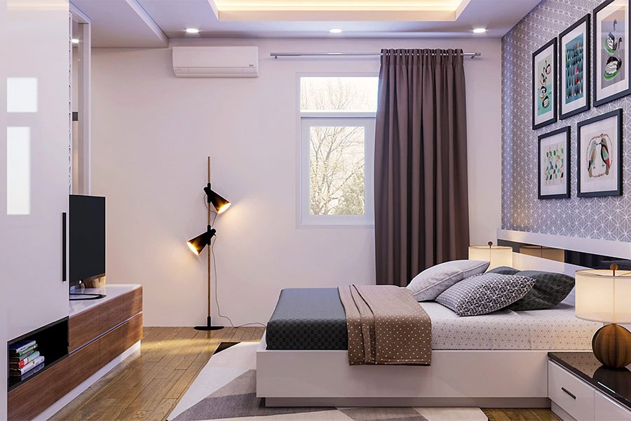 Bay Tri Giuong Trong Phong Ngu