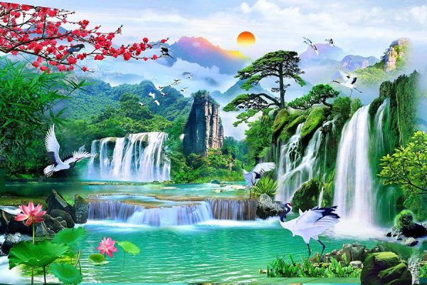 Tranh Anh Ve Thien Nhien Rat Phu Hop Trong Cung Can