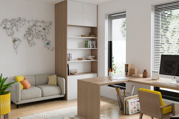 Phong Thuy Cho Phong Lam Viec Tai Nha