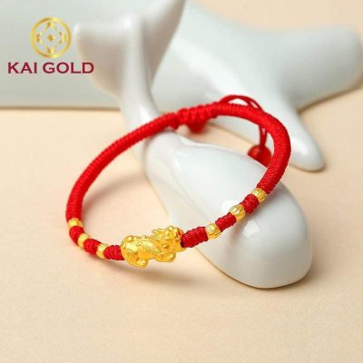 Vòng Tỳ Hưu Chỉ đỏ