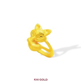 nhẫn hồ ly vàng