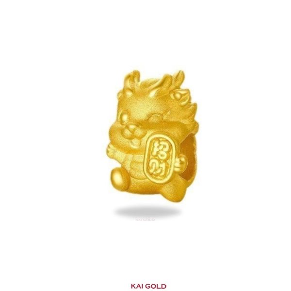 Charm Rồng Vàng 24K 9999